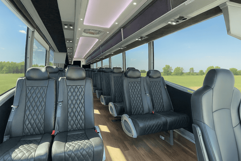 coach bus in Corpus Christi