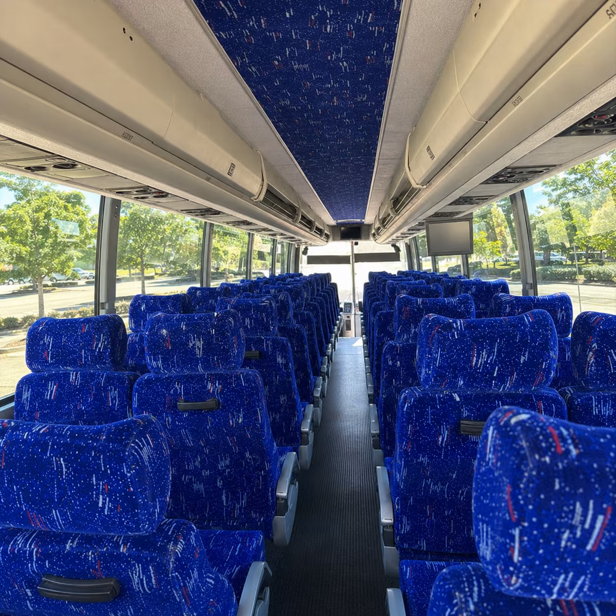 corpus christi charter bus interior gallery